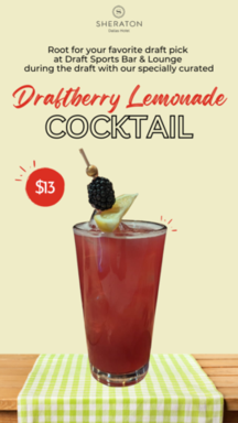 DRAFTberry Cocktail